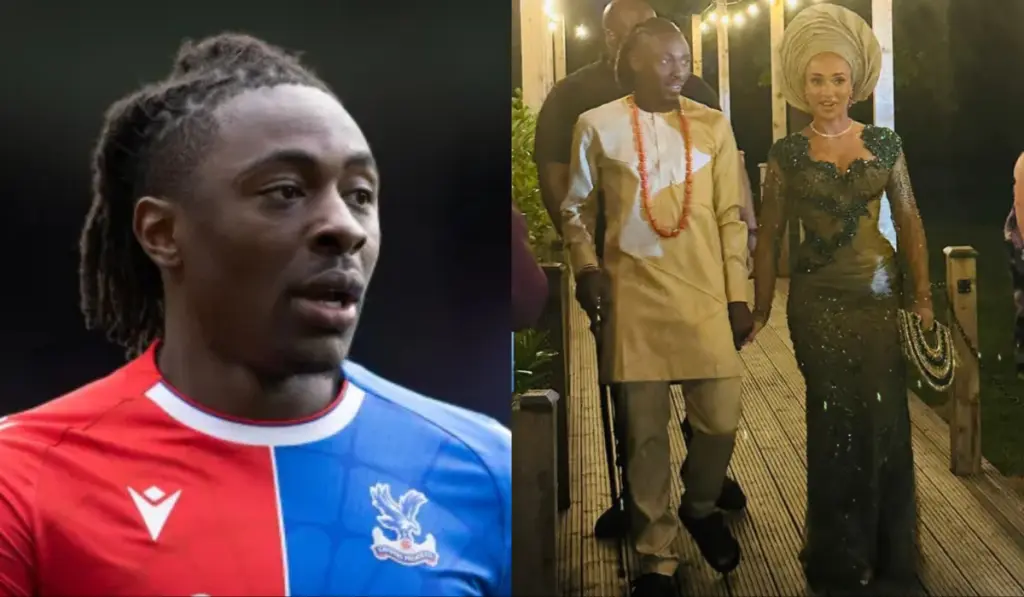 Crystal Palace footballer, Ebere Eze traditionally weds partner in London [VIDEO]