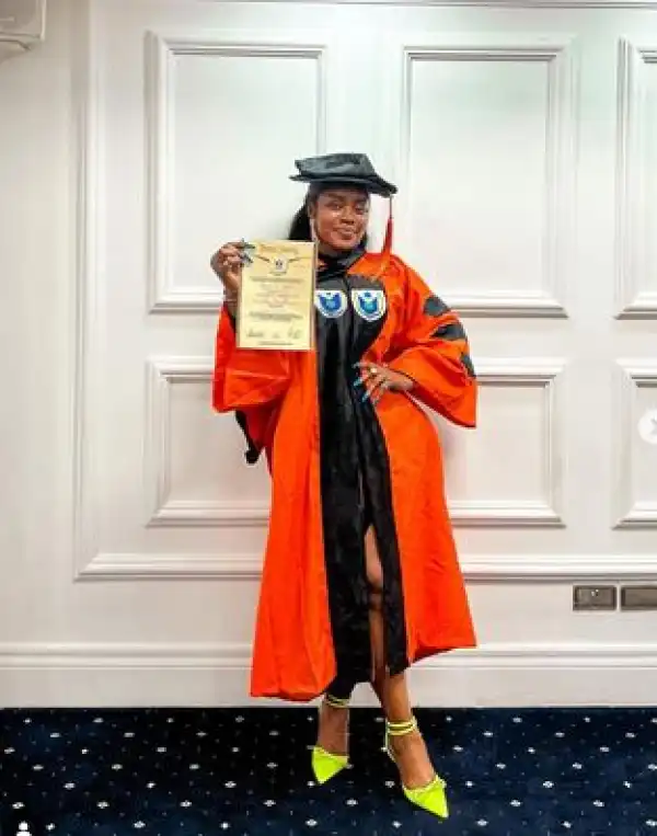 Skitmaker, Ashmusy Bags Honorary Doctorate Degree (Photos)