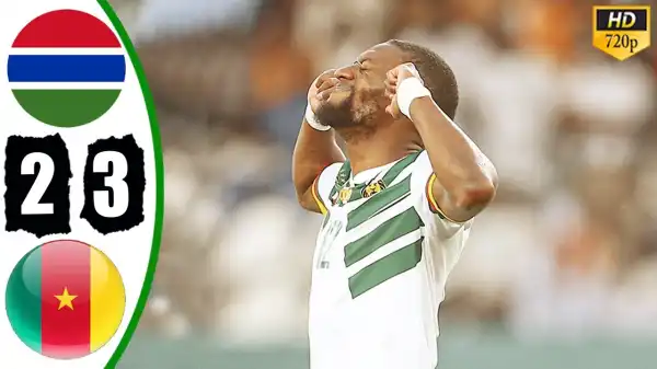 Gambia vs Cameroon 2 - 3 (AFCON 2024 Goals & Highlights)