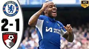 Chelsea vs Bournemouth 2 - 1 (Premier League 2024 Goals & Highlights)