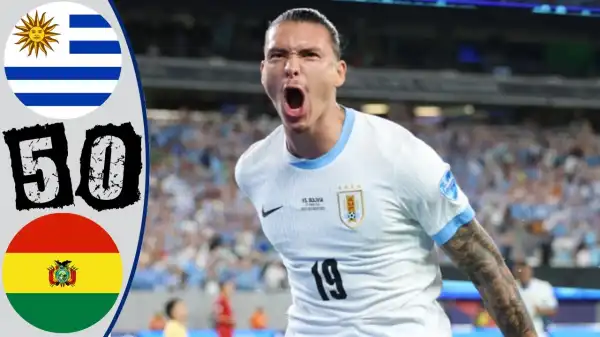 Uruguay vs Bolivia 5 - 0 (Copa America 2024 Goals & Highlights)