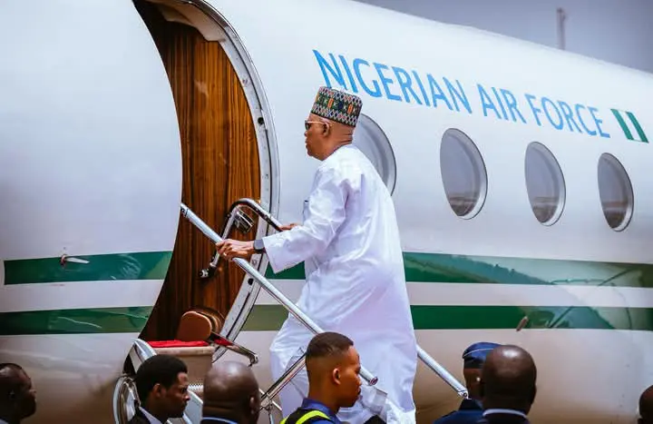BREAKING: Shettima arrives London to convey Buhari’s corpse back to Nigeria