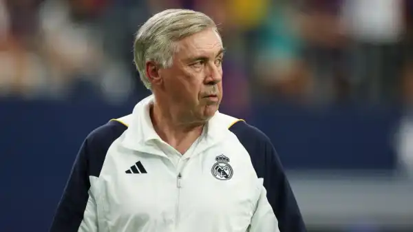 Carlo Ancelotti scores Real Madrid