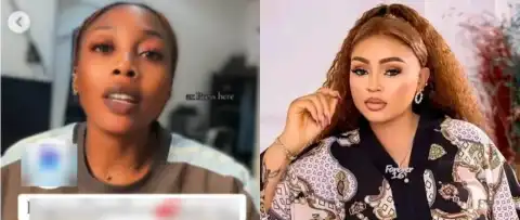 Drama As Lady Calls Out Regina Daniels For Allegedly Owing ₦570K Despite Showing Off New Mansion