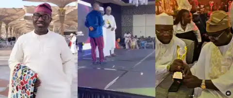 Kazim Adeoti Expresses Gratitude After Receiving Recognition Award in Doha, Qatar