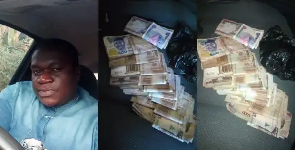 Nigerian Man Rejects Reward After Returning Lost N100,000 To Its Owner (Photo)