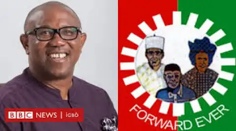 Peter Okoye Posts The Road To His Home Before And During Peter Obi's Tenure