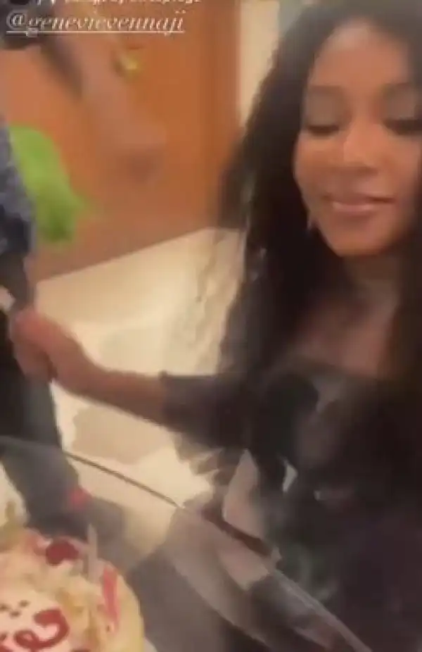 Actress Genevieve Nnaji Celebrates Her Birthday With Loved Ones (Video)