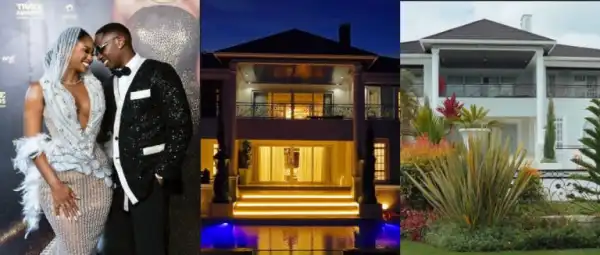 Juma Jux And Priscilla Ojo Reveal Stunning New Mansion In Kenya, Fans React