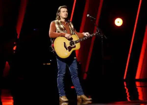 Singer, Morgan Wallen falls on stage during concert