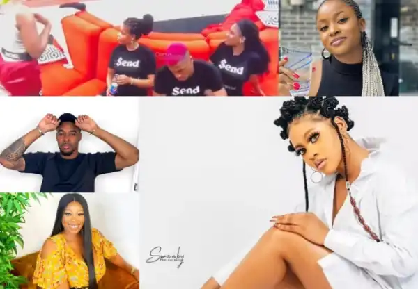 #BBNaija: I Wonder What Sheggz Sees In Bella, With Her Flat Chest And Bum - Phyna Laments After Rachel Fight (Video)