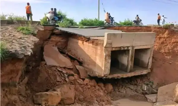 Bridge collapses on Katsina–Batsari road after heavy rainfall – FRSC
