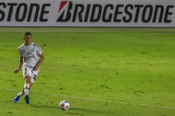 Three Premier League clubs continue to monitor Santos wonderkid Kaiky who impresses in Copa Libertadores competition