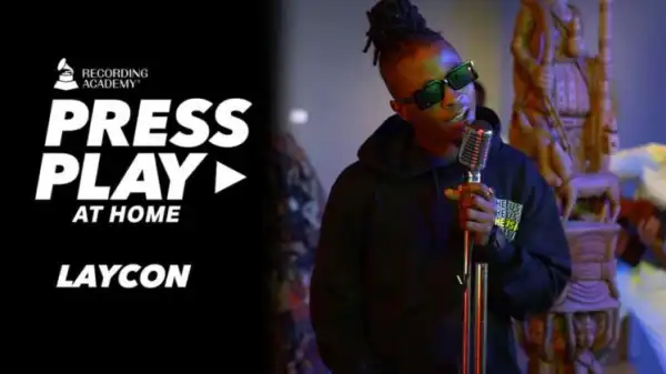 Singer, Laycon Performs For The Grammy Recording Academy (Video)