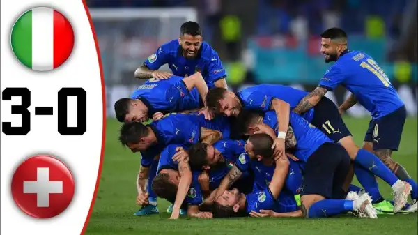 ItaIy vs SwitzerIand 3 - 0 (EURO 2020 Goals & Highlights)