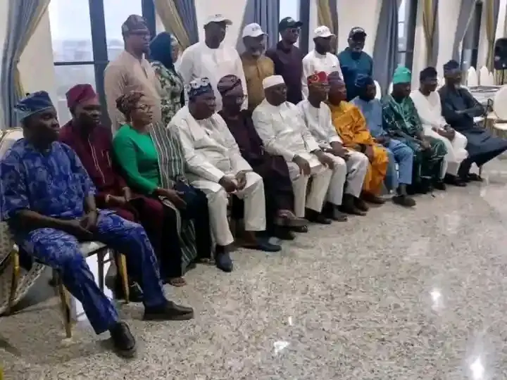 Bye-election: Tinubu’s minister, Adelabu meets aggrieved APC aspirants [PHOTOS
