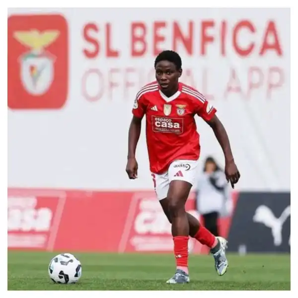 Transfer: Benfica announce departure of Super Falcons midfielder
