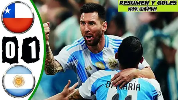 Chile vs Argentina 0 - 1 (Copa America 2024 Goals & Highlights)