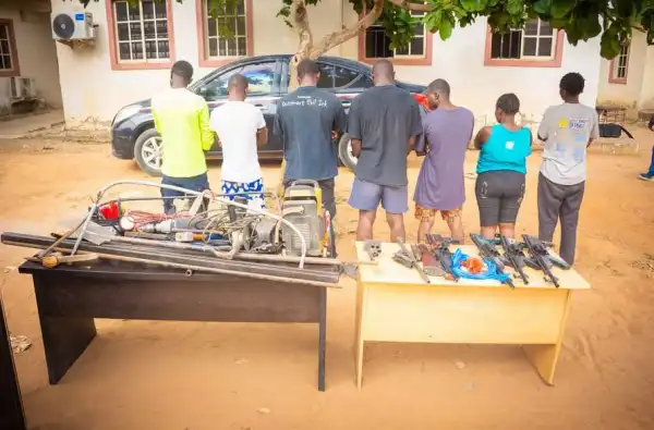 NSCDC Arrests Suspected Illegal Firearms Producers In Abuja