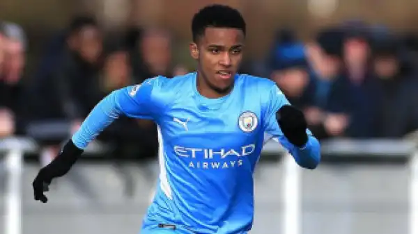 Man City hand Kayky Champions League shot