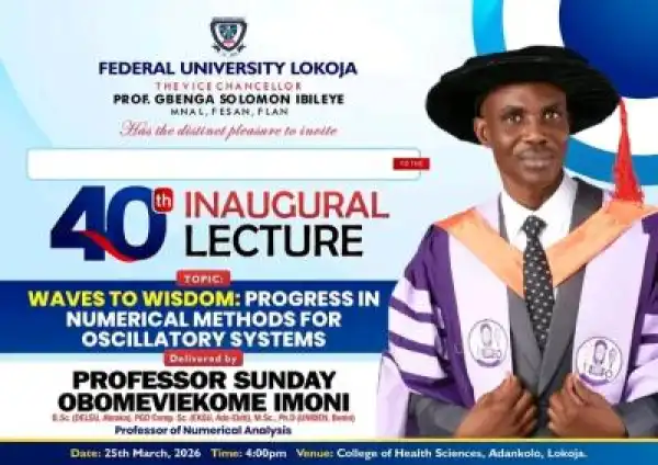 FULOKOJA schedules 40th Inaugural Lecture