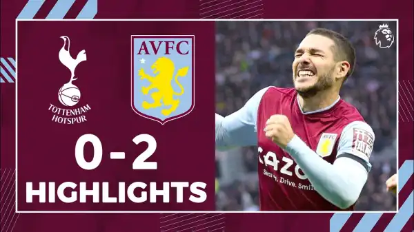 Tottenham vs Aston Villa 0 - 2 (Premier League 2022 Goals & Highlights)