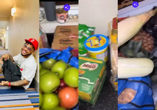 Poco Lee Shows Off Foodstuffs His Mum Sent to Him [video]