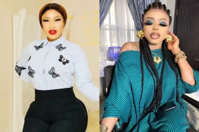 Bobrisky prays against untimely death for Tonto Dikeh, fans (Photo)