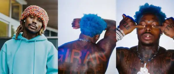 Asake Shows Off Tattoos And Muscles In Shirtless Photos, Netizens React