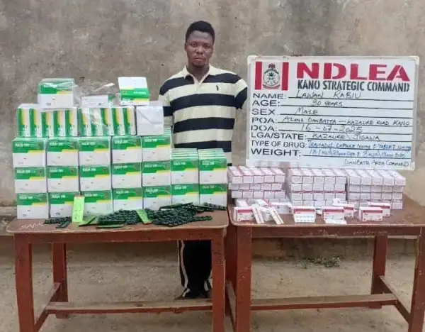 NDLEA arrests wanted drug kingpin with 11.6kg cocaine, meth