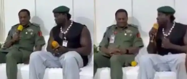“Diplomacy or Compromise?”- Nigerians React as VeryDarkMan Visits Defence Headquarters