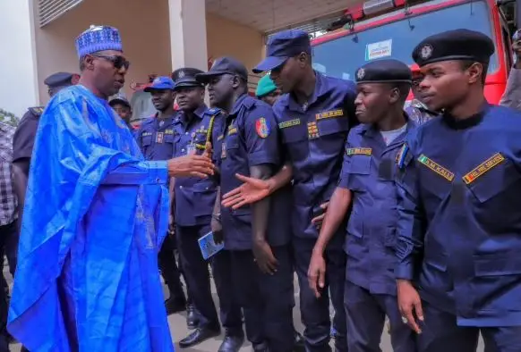 Gamboru Market Fire: Zulum rewards 149 firemen with N14.9m