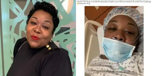 “I’m dying, i can’t breathe” – Lady cries out on facebook after testing positive to coronavirus