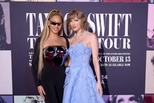 Taylor Swift Praises Beyoncé at Eras Tour Movie Premiere: ‘She’s Been a Guiding Light’