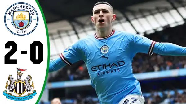 Manchester City vs Newcastle 2 - 0 (Premier League 2023 Goals & Highlights)