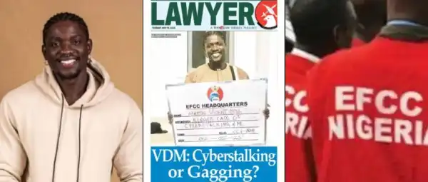 Mugshot Of VeryDarkman Trends Online After EFCC Arrest