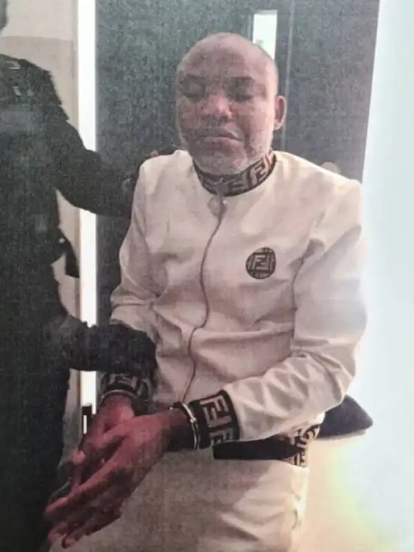 Nnamdi Kanu Hasn’t Changed His Fendi Wear Since June – Lawyer, Ejiofor Insists IPOB Leader Being Tortured