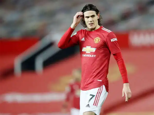 EPL: Cavani’s phone call asking to leave Man Utd revealed