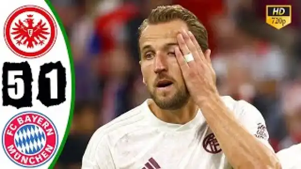 Frankfurt vs Bayern Munich 5 - 1 (Bundesliga Goals & Highlights)