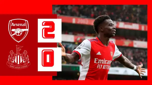 Arsenal vs Newcastle 2 - 0 (Premier League 2021 Goals & Highlights)