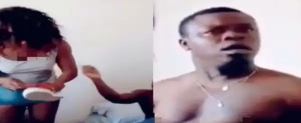 Drama As S#x Worker Confronts Customer Who Refused To Pay Her (Video)