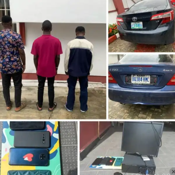 EFCC apprehends three suspected internet fraudsters in Uyo