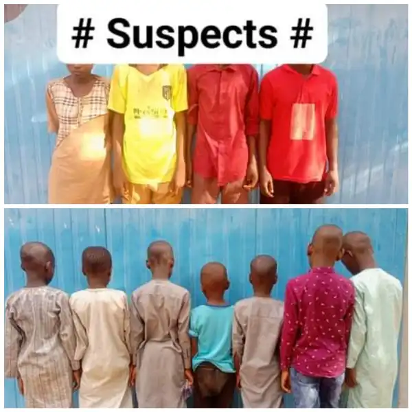 22-year-old man and three teenagers arrested for allegedly sodomizing 8 underaged boys in Jigawa