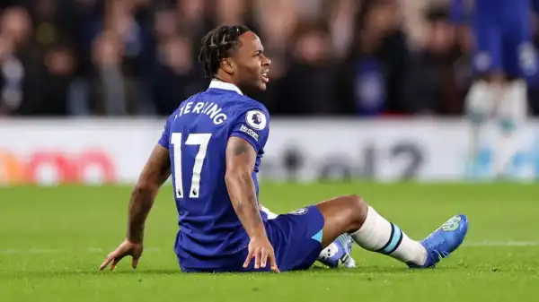 Raheem Sterling sent for further checks on hamstring injury