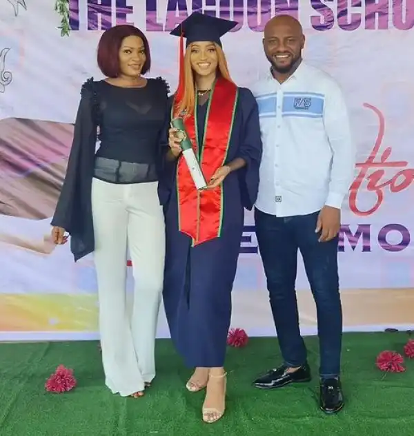 Actor Yul Edochie Celebrates His Daughter As She Graduates From Secondary School