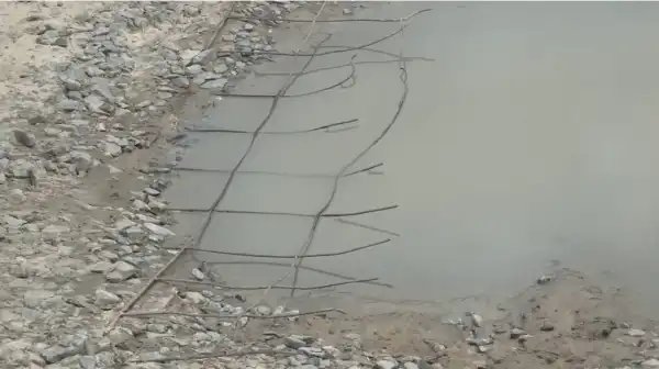 Delta community cries out as NDDC road collapses one year after completion