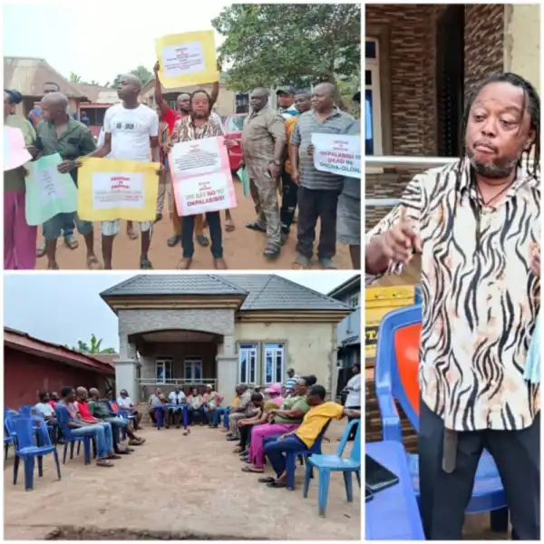 Delta: Onicha-Olona youths protest, demand restoration of ancient kingship system