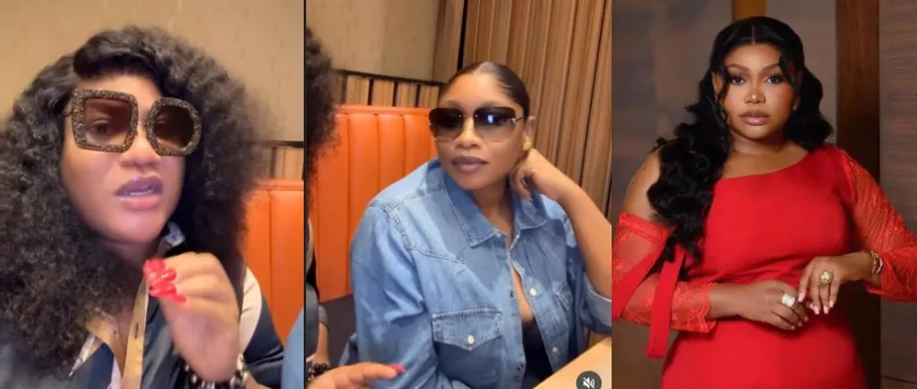 “Ask Your Parents?”- Nkechi Blessing Confronts Ruth Kadiri After Meeting Her Lookalike In Abuja