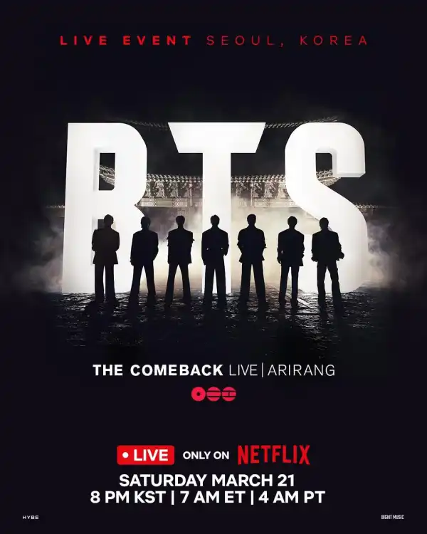 BTS the Comeback Live: Arirang (2026) [Korean]