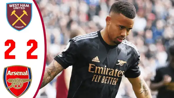 West Ham vs Arsenal 2 - 2 (Premier League 2023 Goals & Highlights)